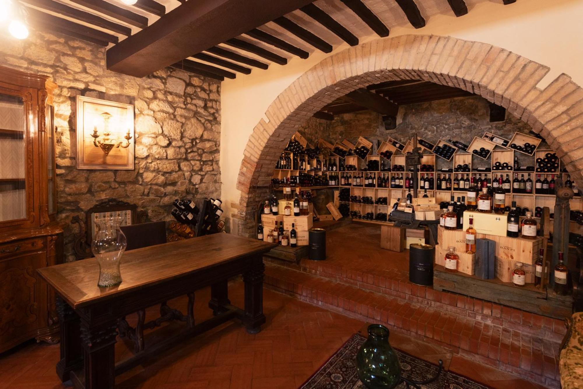 Bed and Breakfast Il Palazzo Del Cardinale Montalcino Exterior foto