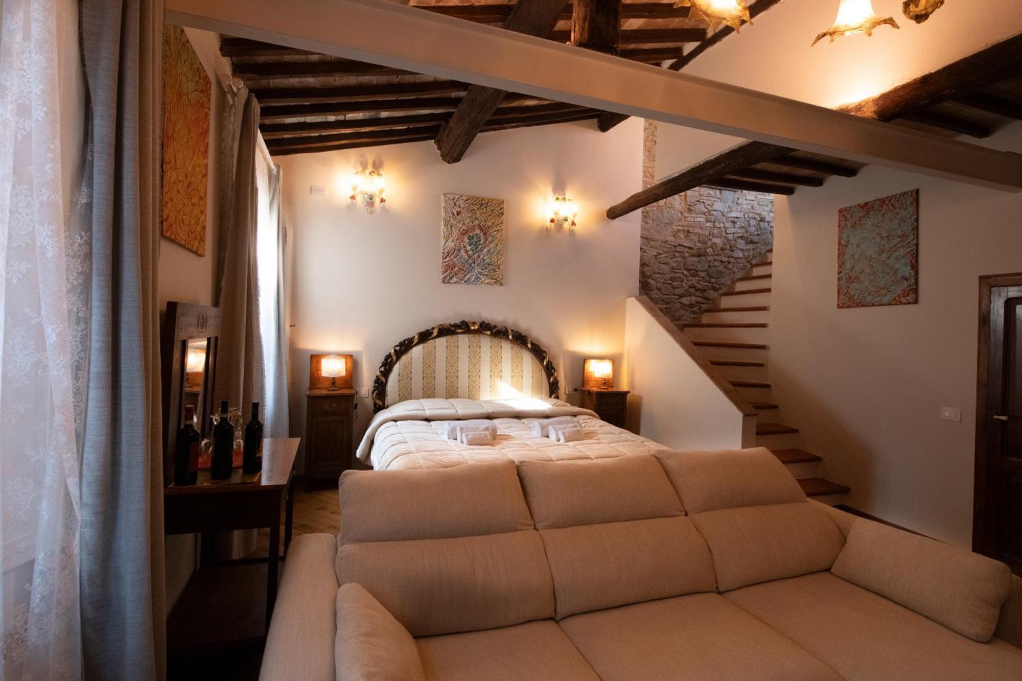 Bed and Breakfast Il Palazzo Del Cardinale Montalcino Exterior foto
