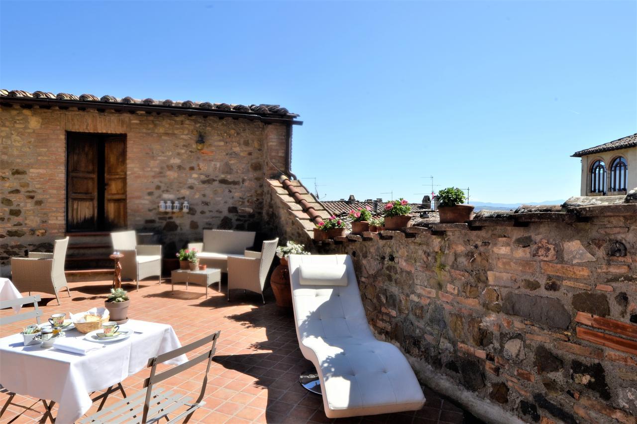 Bed and Breakfast Il Palazzo Del Cardinale Montalcino Exterior foto